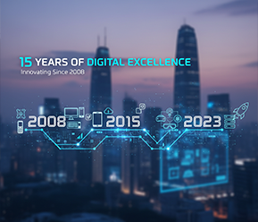 15 ans d’expérience digitale internationale