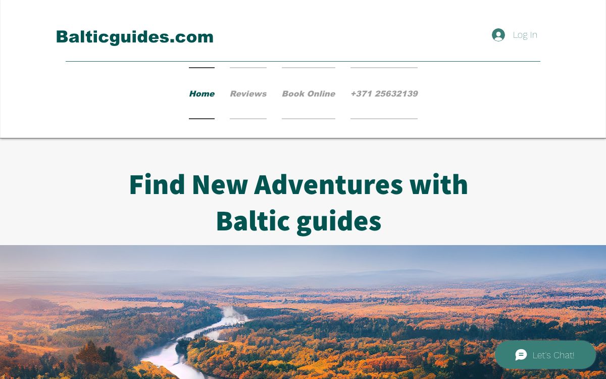 Baltic Guides — Tour Guide Platform