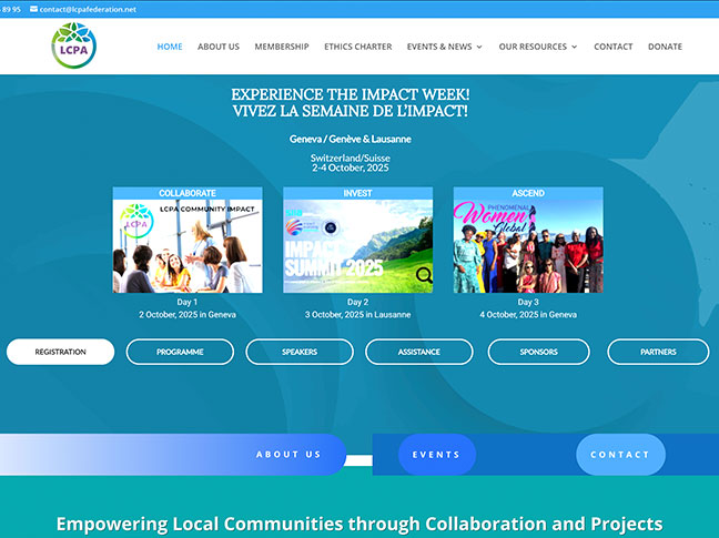 LCPA Federation — dernek web sitesi, kaynaklar ve haberler, Tesla Kafa tarafından